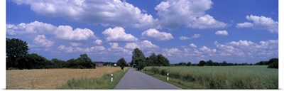 Road Schleswig Holstein Germany