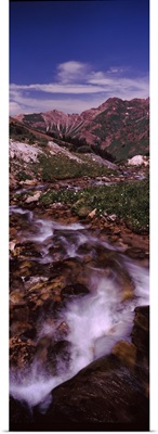 Rock formations in a creek Crested Butte Gunnison County Colorado