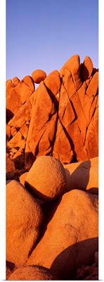 Rock formations on a landscape, Twenty Nine Palms, San Bernardino County, California,