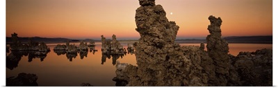 Rocks in a lake, Mono Lake, California