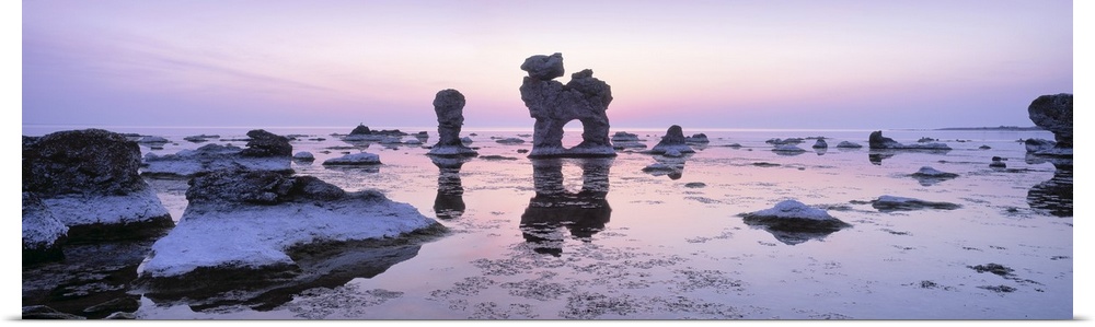 Rocks on the beach, Faro, Gotland, Sweden