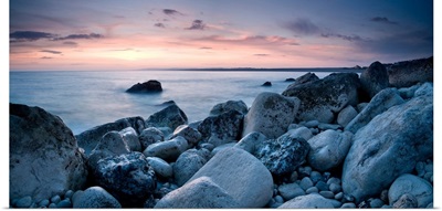 Rocks on the coast, Dorset, England