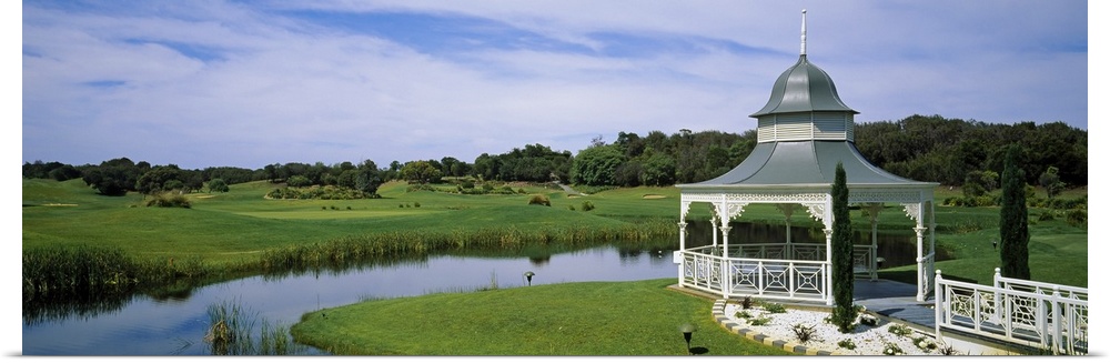 Rotunda in a golf course, Eagle Ridge Golf Course, Mornington Peninsula, Victoria, Australia
