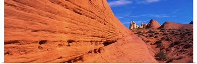 Sandstone Cliff Valley of Fire NV