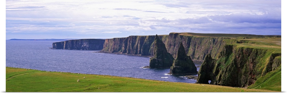 Seascape with coastal cliffs, Ireland