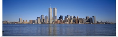 Skyscrapers at the waterfront, World Trade Center, Lower Manhattan, Manhattan, New York City, New York State,
