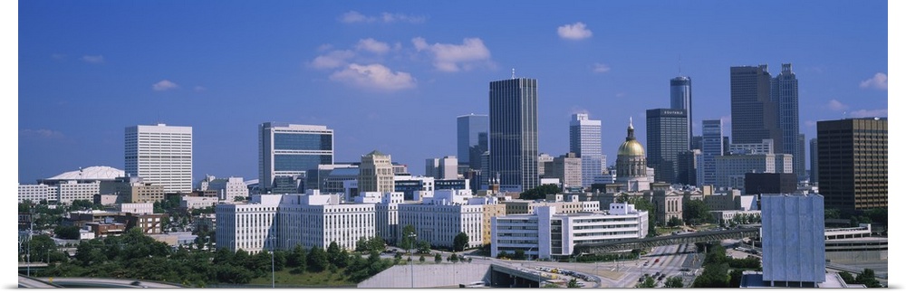 Skyscrapers in a city, Atlanta, Georgia