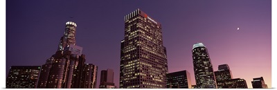 Skyscrapers in a city, City of Los Angeles, California