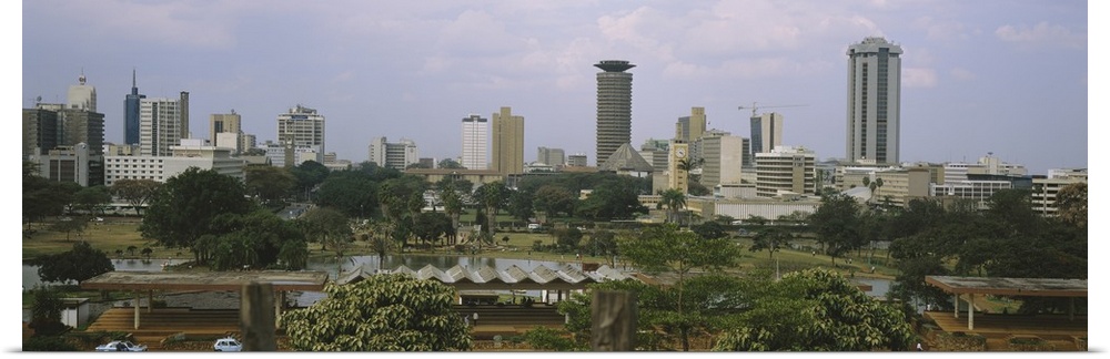 Skyscrapers in a city, Nairobi, Kenya