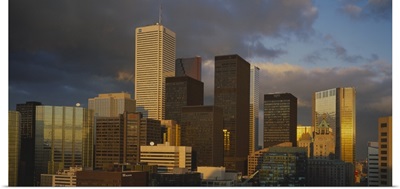 Skyscrapers in a city, Toronto, Ontario, Canada