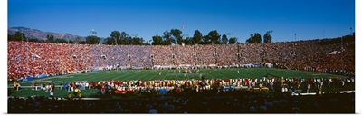 Spectators in a stadium, Rose Bowl Stadium, Pasadena, Los Angeles County, California