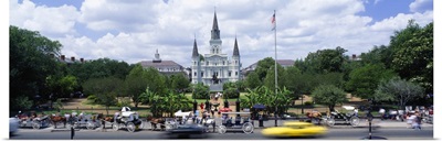 St Louis Cathedral Jackson Square French Quarter New Orleans LA