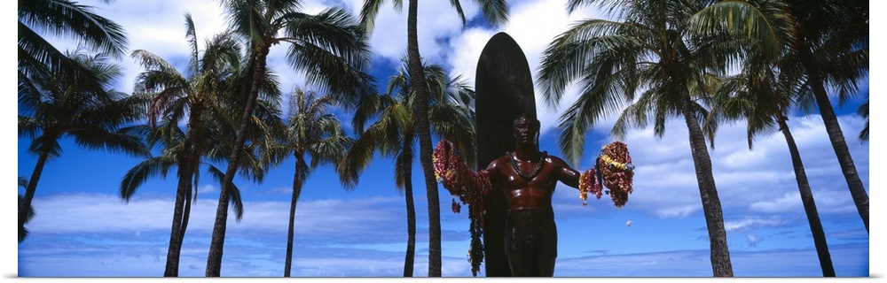 Statue of Duke Kahanamoku Duke Kahanamoku Statue Waikiki Beach Honolulu Oahu Hawaii