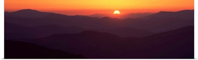 Sunrise Great Smoky Mountains National Park Cherokee NC