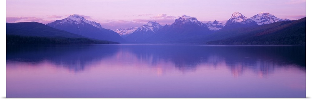 Sunrise Lake McDonald Glacier National Park MT
