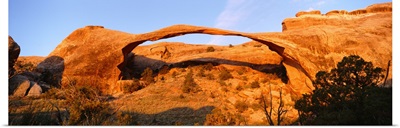 Sunrise Landscape Arch Arches National Park UT