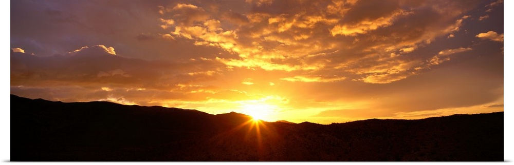 Sunrise Santa Rosa Mts Anza Borrego Desert State Park CA