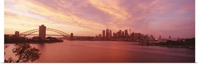 Sunrise Skyline Sydney Australia