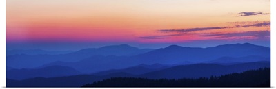 Sunset at Clingmans Dome, Great Smoky Mountains National Park, Tennessee II