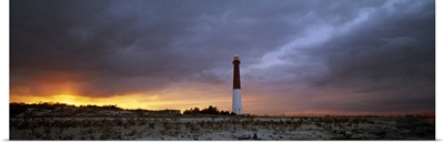 Sunset Barnegat Lighthouse State Park NJ