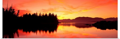 Sunset Broken Islands Pacific Rim National Park BC Canada