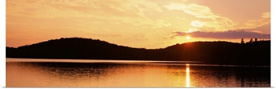 Sunset Lake Colby Saranac Lake NY