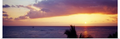 Sunset Waikiki Beach HI