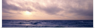Sunsetover the sea, Pacific Ocean, California