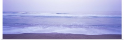 Surf on the beach at dawn, Point Arena, Mendocino County, California