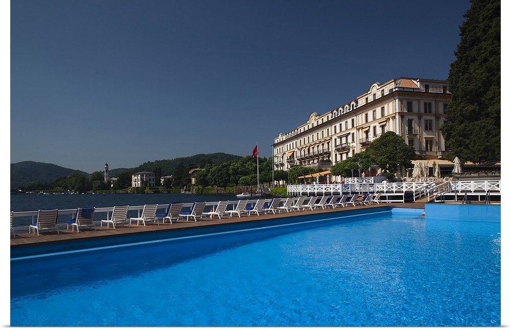 Swimming pool in a hotel, Grand Hotel Villa DEste, Lake Como