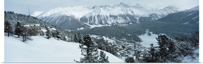 Switzerland, St Moritz, winter