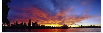 Sydney Opera House And Skyline Sydney Australia