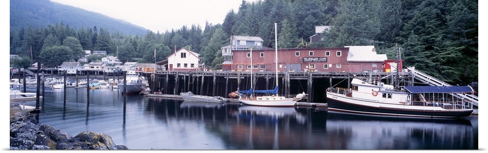 Telegraph Cove Vancouver Island British Columbia Canada