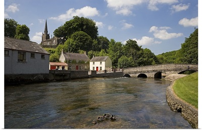 The Awbeg River and Bridge, Castletownroche, County Cork, Ireland