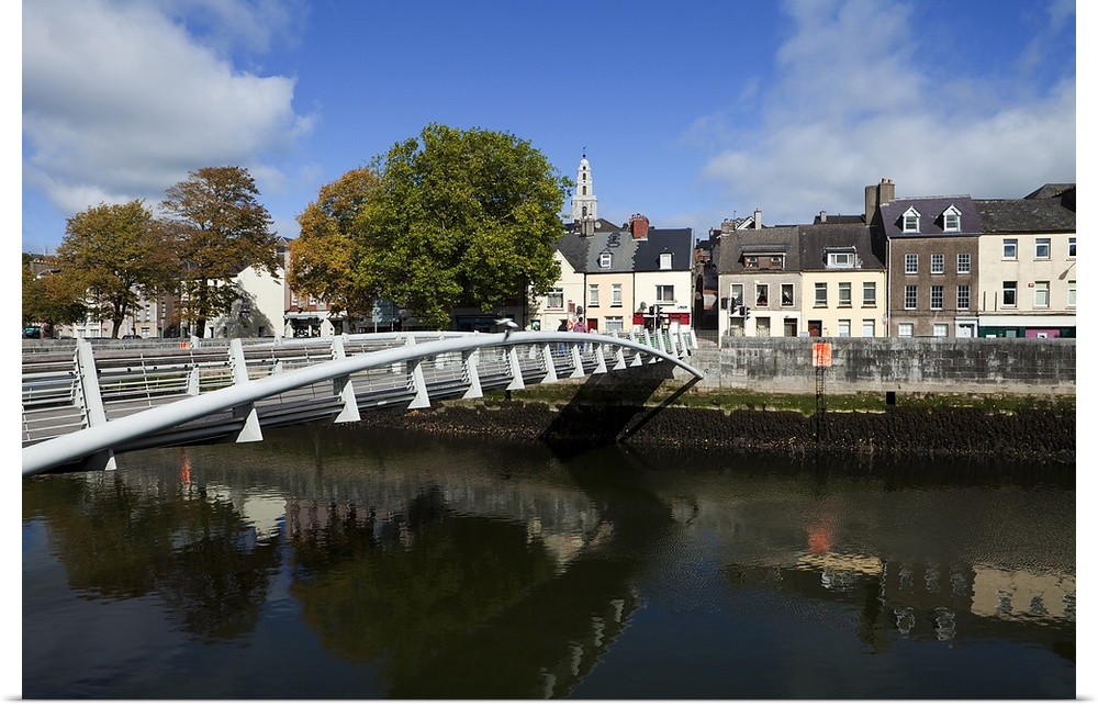 The Millenium Foot Bridge, Over the River Lee, Cork City, Ireland