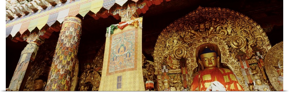 Tibet, Sakya Monastery, interior