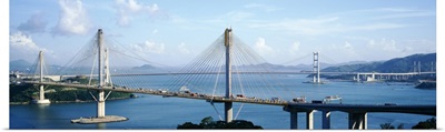 Ting Kaw & Tsing Ma Bridge Hong Kong China
