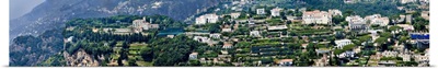 Town on a hill Ravello Amalfi Coast Campania Italy