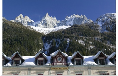 Train Station, Mont Blanc, French Alps, France