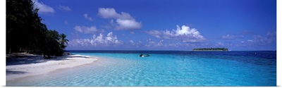 Tropical Beach Ihru Maldives