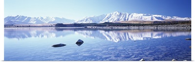 Two Thumb Range, Lake Tekapo, Mackenzie Basin, South Island, New Zealand