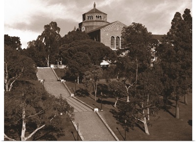 University campus stairs, University Of California, Los Angeles, California