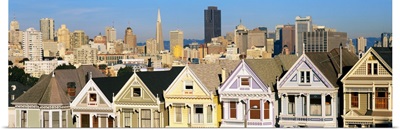 Victorian Row Houses in San Francisco