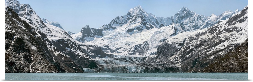 View of Margerie Glacier in Glacier Bay National Park, Southeast Alaska, Alaska, USA.