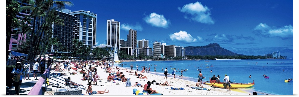Waikiki Beach Honolulu Oahu HI