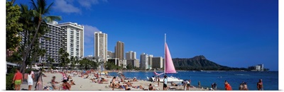 Waikiki Beach Oahu Island HI