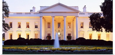 Washington DC, White House, twilight