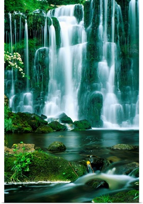 Waterfall, Hebden Gill, North Yorkshire, England
