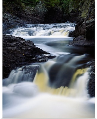 Waterfall on Cascade River, Cascade River State Park, Minnesota