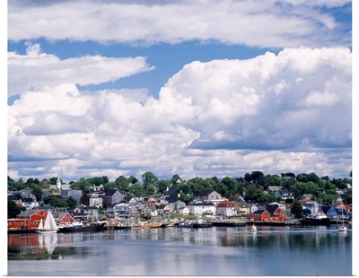 Waterfront and Town Lunenburg Nova Scotia Canada